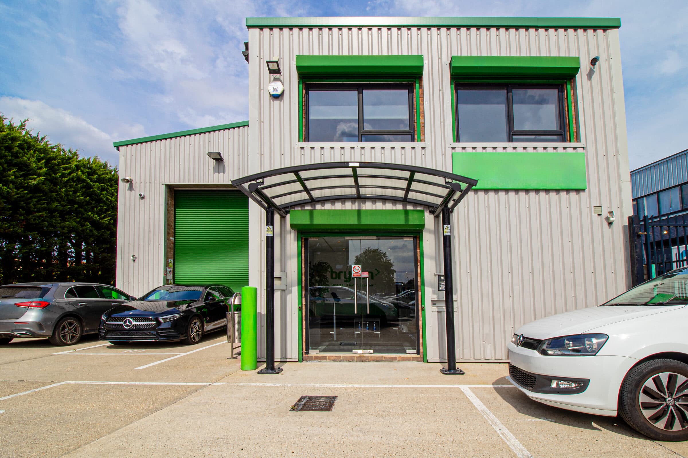 Professional exterior photograph of a UK property.